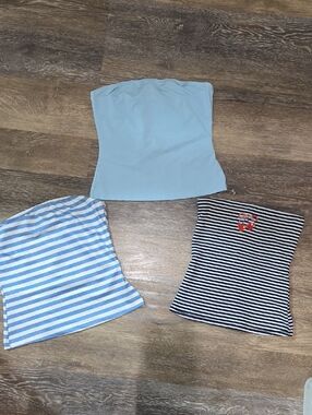 Set Of 3 Tube Top Junior Size Small Bundle